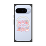プレミアムスクエアケース with Pixelsnap［ もくもくちゃん - リボン ］
