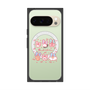 プレミアムスクエアケース with Pixelsnap［ もくもくちゃん - リボン ］