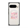 プレミアムスクエアケース with Pixelsnap［ もくもくちゃん - リボン ］