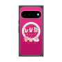 プレミアムスクエアケース with Pixelsnap［ もくもくちゃん - リボン ］
