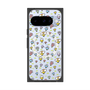 プレミアムスクエアケース with Pixelsnap［ もくもくちゃん - フラワー - 総柄 ］