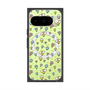 プレミアムスクエアケース with Pixelsnap［ もくもくちゃん - フラワー - 総柄 ］