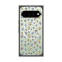 プレミアムスクエアケース with Pixelsnap［ もくもくちゃん - フラワー - お花畑 ］