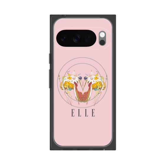 プレミアムスクエアケース with Pixelsnap［ ELLE - 80 YEARS - MARI ITO ］
