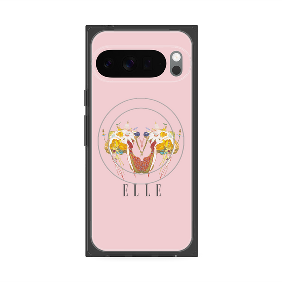 プレミアムスクエアケース with Pixelsnap［ ELLE - 80 YEARS - MARI ITO ］