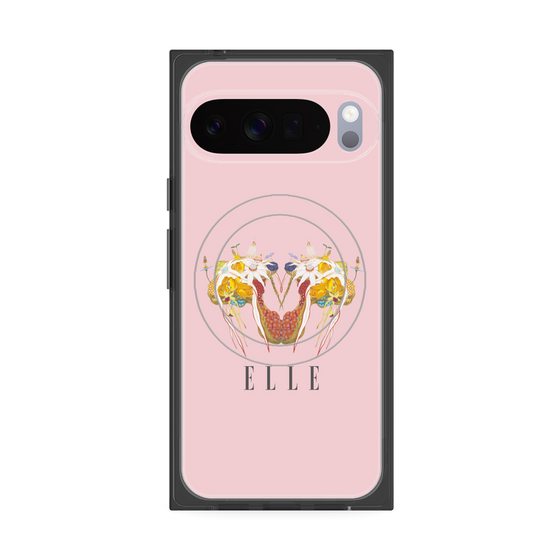 プレミアムスクエアケース with Pixelsnap［ ELLE - 80 YEARS - MARI ITO ］