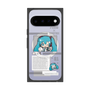 プレミアムスクエアケース with Pixelsnap［ しろたん×初音ミク - 初音ミク - インフォグラフィック ］