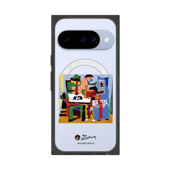 プレミアムスクエアケース with Pixelsnap［ PICASSO - Three Musicians ］