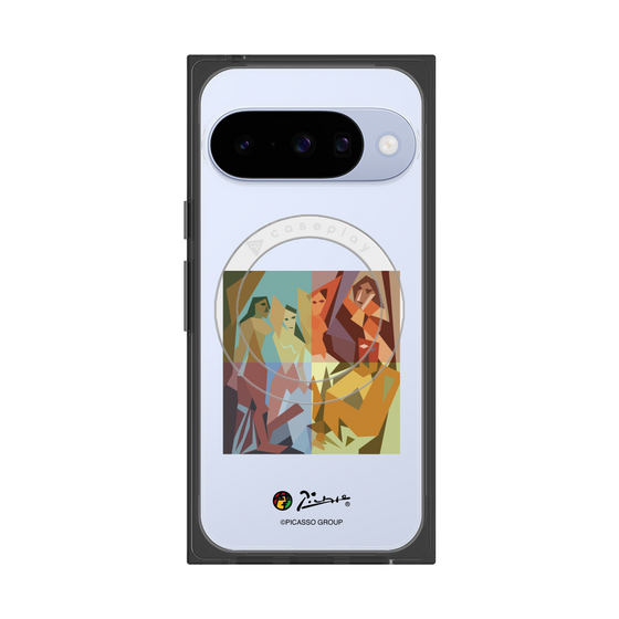 プレミアムスクエアケース with Pixelsnap［ PICASSO - Les Demoiselles d'Avignon ］
