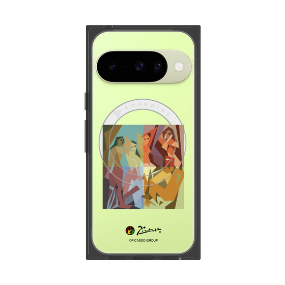 プレミアムスクエアケース with Pixelsnap［ PICASSO - Les Demoiselles d'Avignon ］
