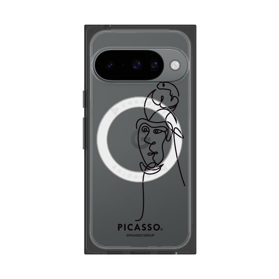 プレミアムスクエアケース with Pixelsnap［ PICASSO - Self-Portrait ］