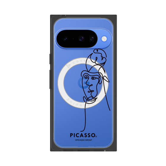 プレミアムスクエアケース with Pixelsnap［ PICASSO - Self-Portrait ］
