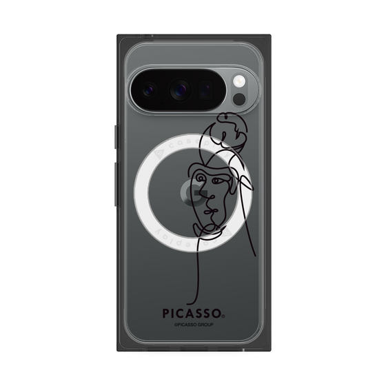 プレミアムスクエアケース with Pixelsnap［ PICASSO - Self-Portrait ］