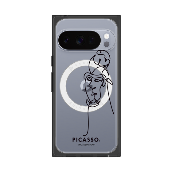 プレミアムスクエアケース with Pixelsnap［ PICASSO - Self-Portrait ］