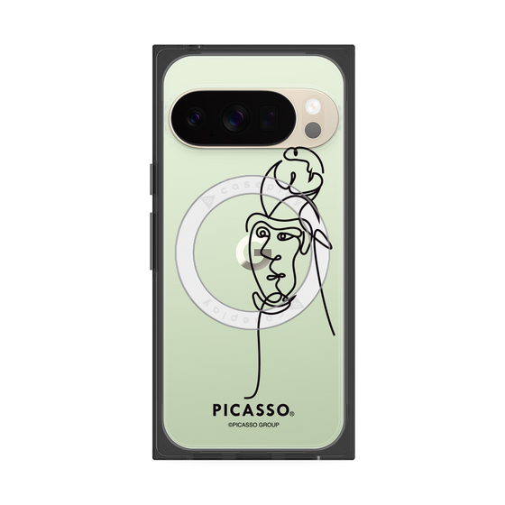 プレミアムスクエアケース with Pixelsnap［ PICASSO - Self-Portrait ］