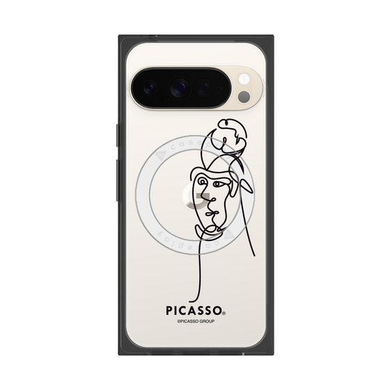 プレミアムスクエアケース with Pixelsnap［ PICASSO - Self-Portrait ］