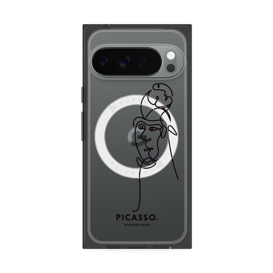 プレミアムスクエアケース with Pixelsnap［ PICASSO - Self-Portrait ］