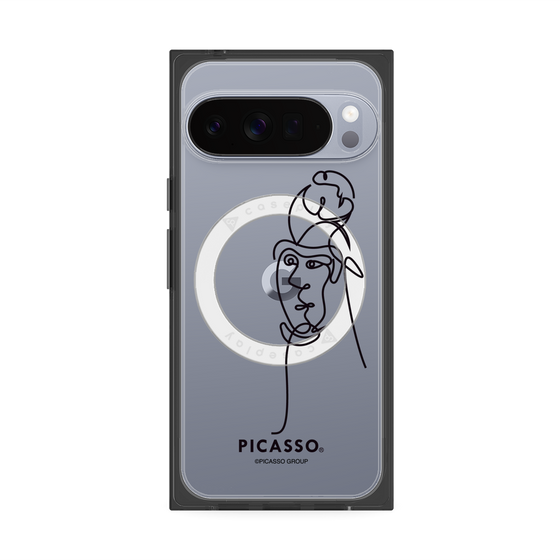 プレミアムスクエアケース with Pixelsnap［ PICASSO - Self-Portrait ］