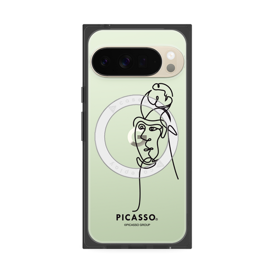 プレミアムスクエアケース with Pixelsnap［ PICASSO - Self-Portrait ］