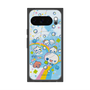 プレミアムスクエアケース with Pixelsnap［ ぷくぷくあわわちゃん - レインボー ］