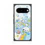 プレミアムスクエアケース with Pixelsnap［ ぷくぷくあわわちゃん - レインボー ］