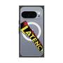 プレミアムスクエアケース with Pixelsnap［ LATENCY - Rock logo - Clear ］