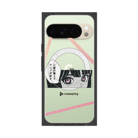 プレミアムスクエアケース with Pixelsnap［ YOUR CASE YOUR PLAY - オリジナル - アニメ/漫画好き ］