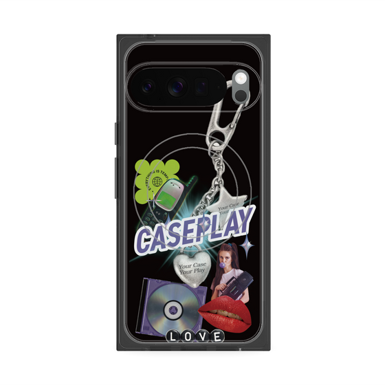 プレミアムスクエアケース with Pixelsnap［ YOUR CASE YOUR PLAY - オリジナル - 音楽好き ］