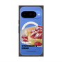 プレミアムスクエアケース with Pixelsnap［ ヴィレッジヴァンガードダイナー - ストロベリー＆クリームパンケーキ ］