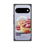 プレミアムスクエアケース with Pixelsnap［ ヴィレッジヴァンガードダイナー - ストロベリー＆クリームパンケーキ ］