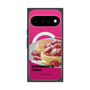 プレミアムスクエアケース with Pixelsnap［ ヴィレッジヴァンガードダイナー - ストロベリー＆クリームパンケーキ ］