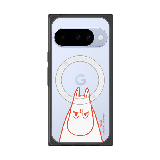 プレミアムスクエアケース with Pixelsnap［ MOOMIN - Angry face ］