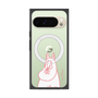 プレミアムスクエアケース with Pixelsnap［ MOOMIN - Blushing face ］