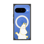 プレミアムスクエアケース with Pixelsnap［ MOOMIN - Happy face ］
