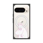 プレミアムスクエアケース with Pixelsnap［ MOOMIN - Fearful face ］