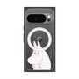 プレミアムスクエアケース with Pixelsnap［ MOOMIN - Fearful face ］