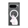 プレミアムスクエアケース with Pixelsnap［ MOOMIN - Fearful face ］