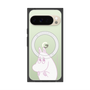 プレミアムスクエアケース with Pixelsnap［ MOOMIN - Fearful face ］
