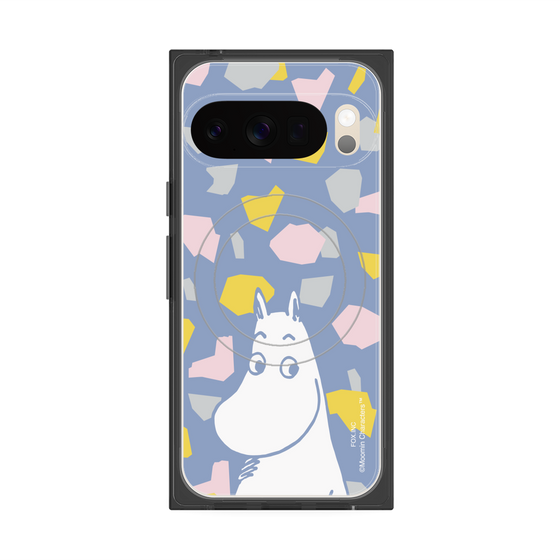 プレミアムスクエアケース with Pixelsnap［ MOOMIN - Familiar face - color ］