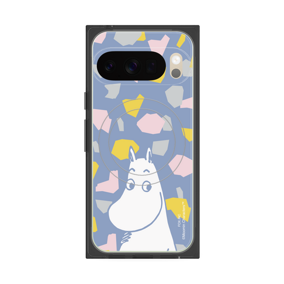 プレミアムスクエアケース with Pixelsnap［ MOOMIN - Familiar face - color ］