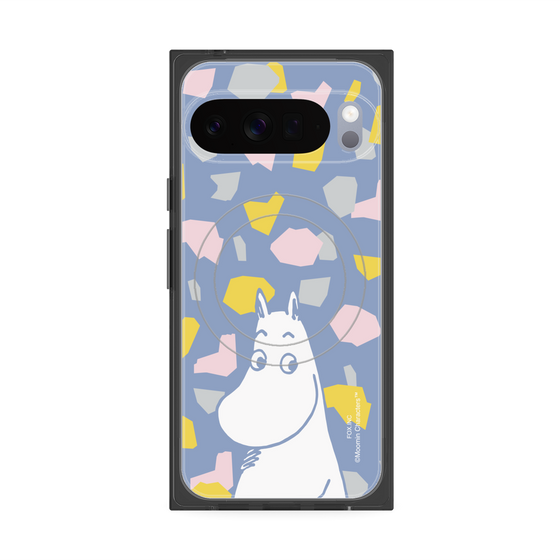 プレミアムスクエアケース with Pixelsnap［ MOOMIN - Familiar face - color ］