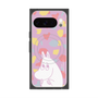 プレミアムスクエアケース with Pixelsnap［ MOOMIN - Fearful face - color ］