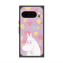 プレミアムスクエアケース with Pixelsnap［ MOOMIN - Fearful face - color ］