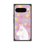 プレミアムスクエアケース with Pixelsnap［ MOOMIN - Fearful face - color ］