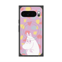 プレミアムスクエアケース with Pixelsnap［ MOOMIN - Fearful face - color ］