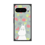 プレミアムスクエアケース with Pixelsnap［ MOOMIN - Troubled face - color ］