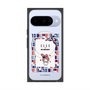 プレミアムスクエアケース with Pixelsnap［ ELLE×マイメロディ＆クロミ - トリコロールカラーグラフィック5 ］