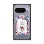 プレミアムスクエアケース with Pixelsnap［ ELLE×マイメロディ＆クロミ - トリコロールカラーグラフィック5 ］