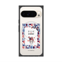 プレミアムスクエアケース with Pixelsnap［ ELLE×マイメロディ＆クロミ - トリコロールカラーグラフィック5 ］