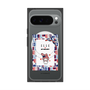 プレミアムスクエアケース with Pixelsnap［ ELLE×マイメロディ＆クロミ - トリコロールカラーグラフィック5 ］